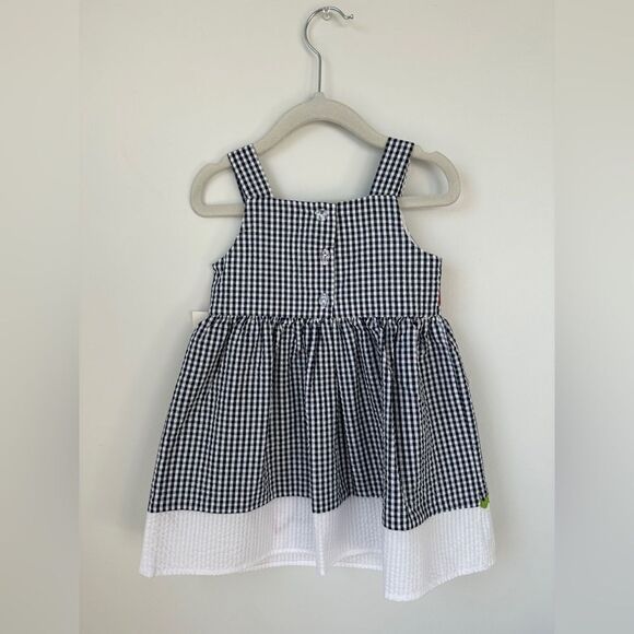 Rare Editions Toddler Girl Ladybug Seersucker Dress 2T - Picture 4 of 6